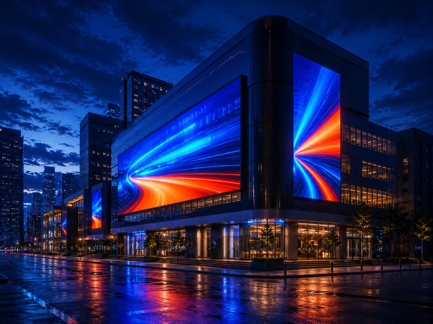 Внутренние LED-экраны