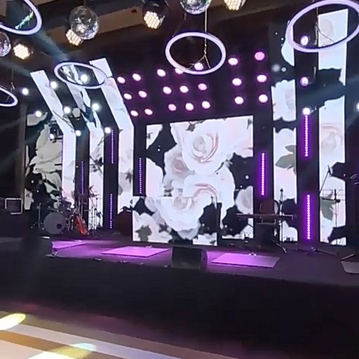 LED-оформление сцен